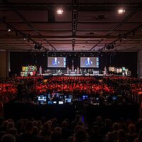 Impressionen von der Festveranstaltung der Meisterfeier 2024 der Handwerkskammer Dresden