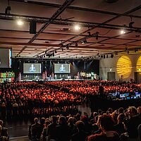 Impressionen von der Festveranstaltung der Meisterfeier 2024 der Handwerkskammer Dresden