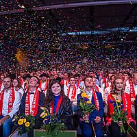 Impressionen von der Festveranstaltung der Meisterfeier 2024 der Handwerkskammer Dresden