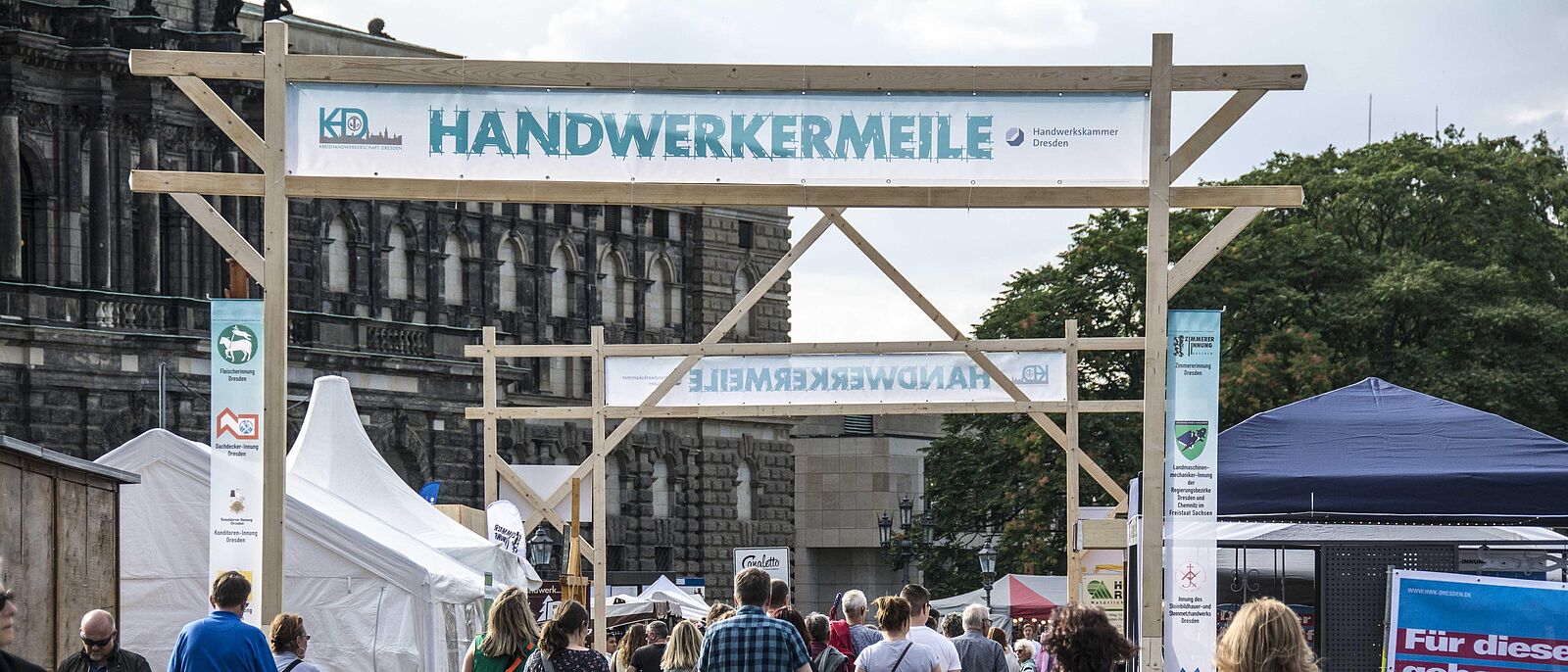 Impressionen von der 1. Handwerkermeile