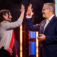 Impressionen von der Festveranstaltung der Meisterfeier 2024 der Handwerkskammer Dresden