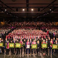 Impressionen von der Festveranstaltung der Meisterfeier 2024 der Handwerkskammer Dresden