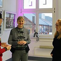 Impressionen vom Weihnachtsmarkt auf dem Telux-Gelände in Weißwasser mit seinem vielfältigen Angebot an Kunsthandwerk aus der Lausitz.