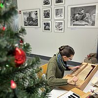 Impressionen vom Weihnachtsmarkt auf dem Telux-Gelände in Weißwasser mit seinem vielfältigen Angebot an Kunsthandwerk aus der Lausitz.