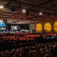 Impressionen von der Festveranstaltung der Meisterfeier 2024 der Handwerkskammer Dresden